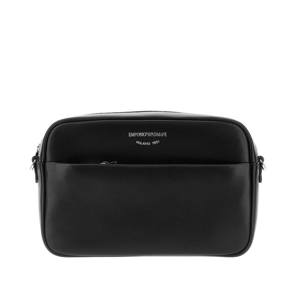 Emporio Armani Women Leather Camera Bag With Logo